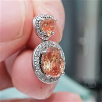 Orecchini Vidali Gioielli Donna in Argento Zircone ORAR-109-34 - ORAR-109-34